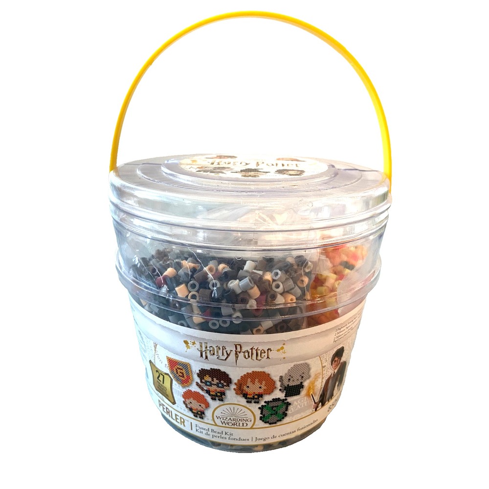 Harry Potter Perler Fused Bead Kit bucket 8504 pieces NEW NIB Fun Activity